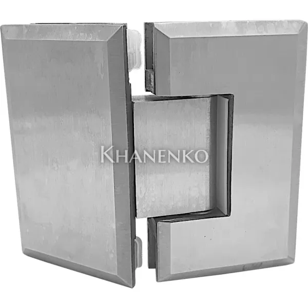 Петля Бета β стекло-стекло 135° Матовая FDP-24 SUS304/SSS