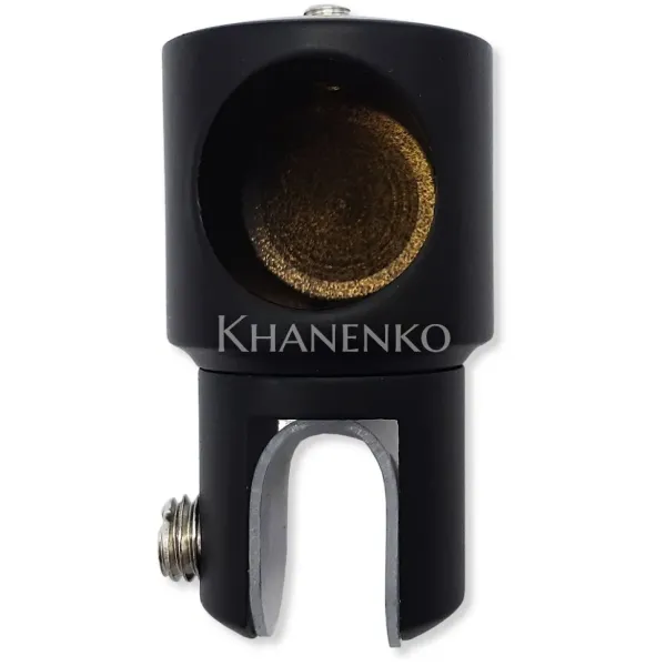 Держатель стекла 19 торцевой 0°-360° FDC-12 ZN/BL Черный