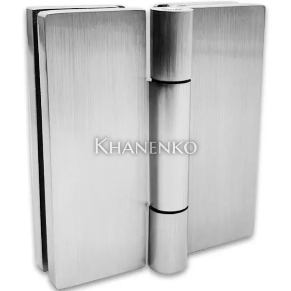 Петля Гера стекло-стекло 180° Матовый FDP-121 BR/SSS